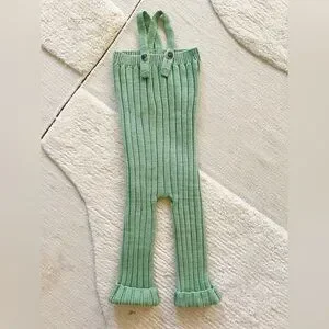 misha&puff  Lake House Overalls 3ー4y Baby & Kids Hand Knit/Crochet Merino Wool Lake House